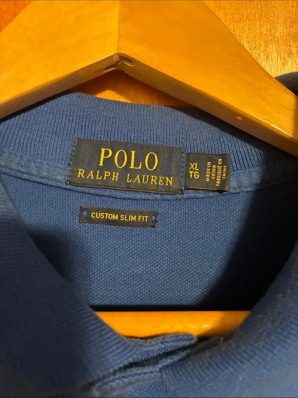 Polo by Ralph Lauren Navy Polo with Green Pony